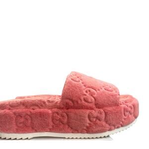 Gucci Sponge GG Platform in Wild Rose. Size 38.5 (8-8.5)